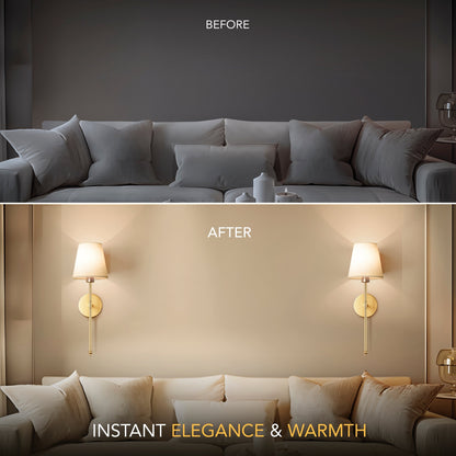 Wireless Wall Lights (Set of 2)