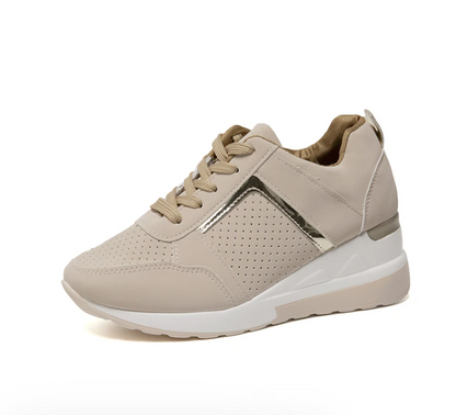 Women's Supportive Walking Sneakers - Cushioned Comfort Shoes