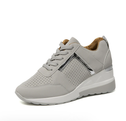 Women's Supportive Walking Sneakers - Cushioned Comfort Shoes