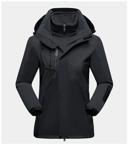 Women's 3-in-1 Outdoor Protective Jacket