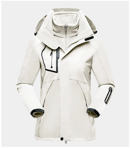 Women's 3-in-1 Outdoor Protective Jacket