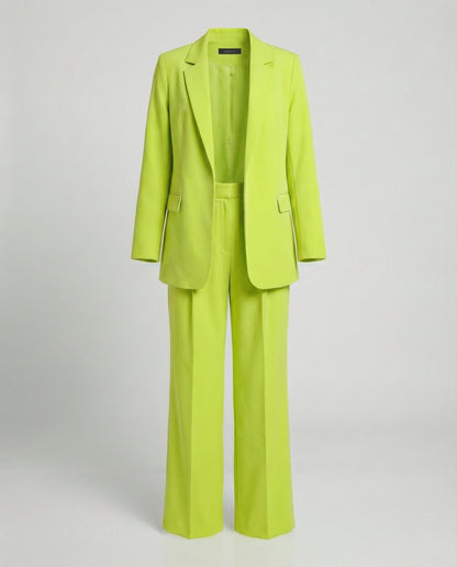 Women's Blazer and Pants Two-Piece Set