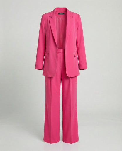 Women's Blazer and Pants Two-Piece Set