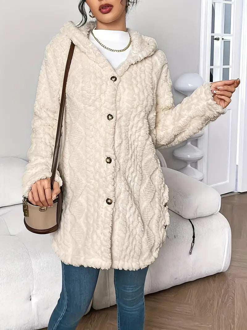 Women's Casual Hooded Cardigan