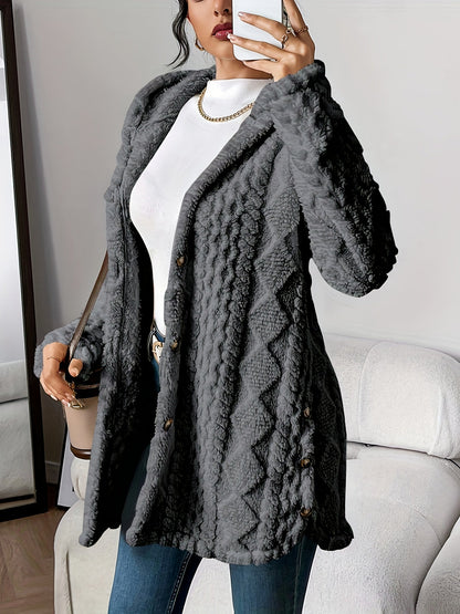 Women's Casual Hooded Cardigan