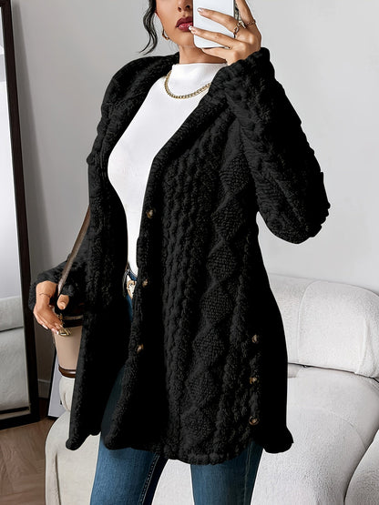 Women's Casual Hooded Cardigan
