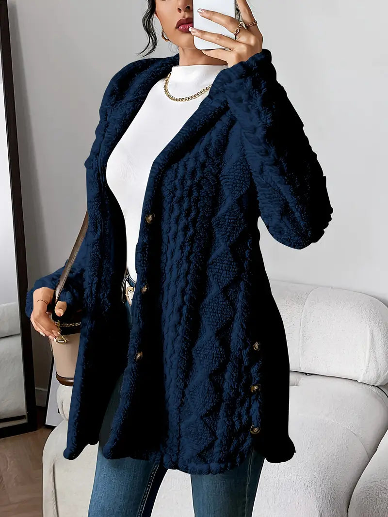 Women's Casual Hooded Cardigan