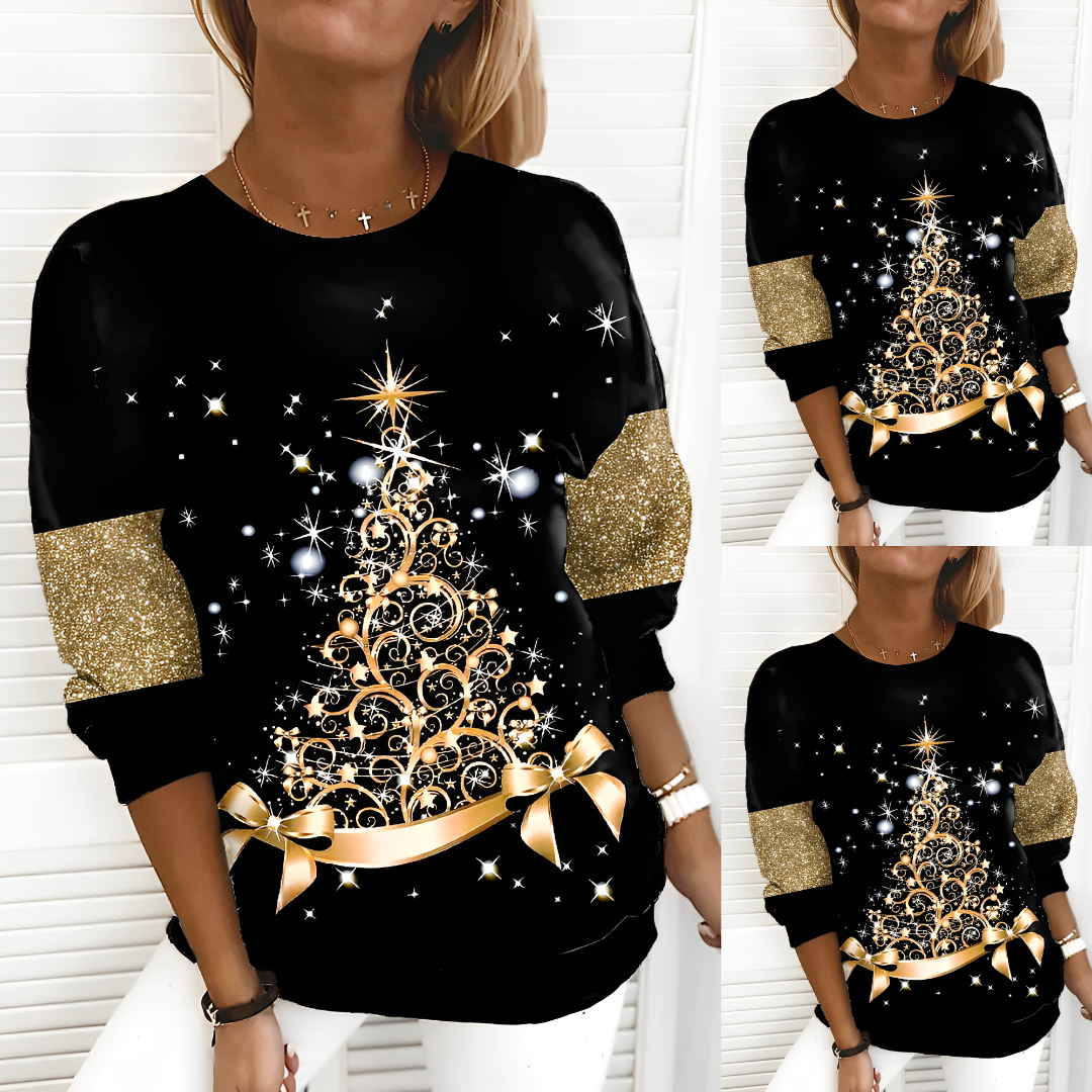 Women's Christmas Sweater in Warm Fabric