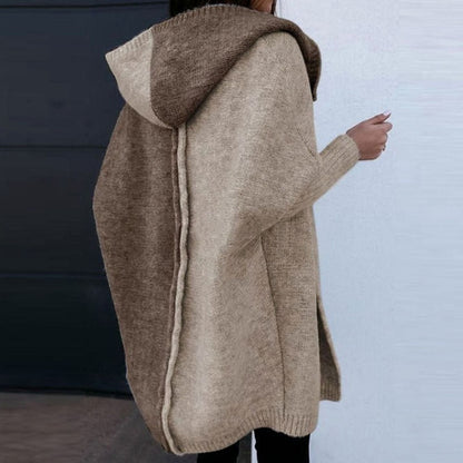 Women's Cozy Long-Sleeve Longline Open-Front Cardigan Sweater