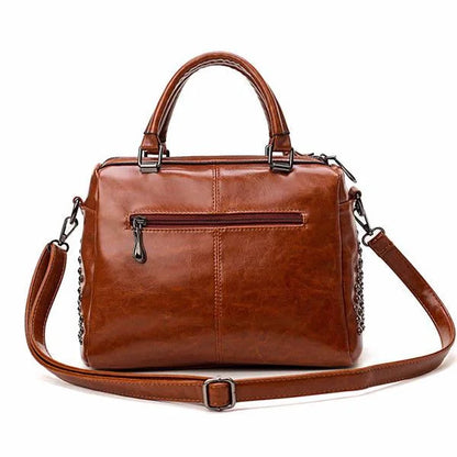 Women's Elegant Soft Leather Shoulder Bag