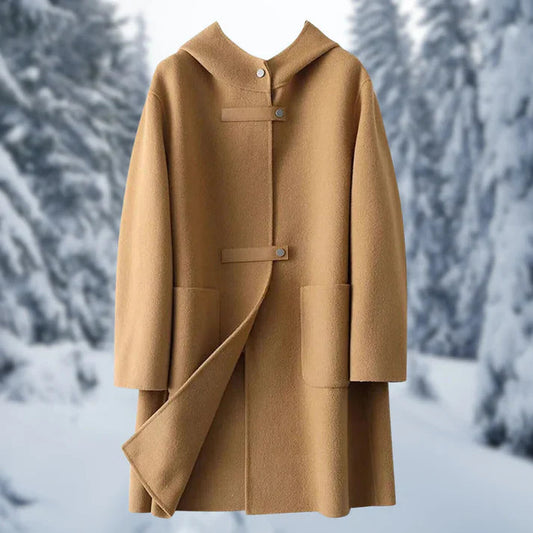 Women's Hooded Warm Knit Coat