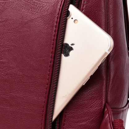 Women's Leather Backpack