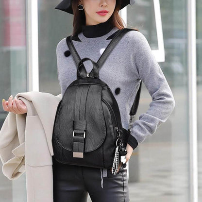 Women's Leather Backpack