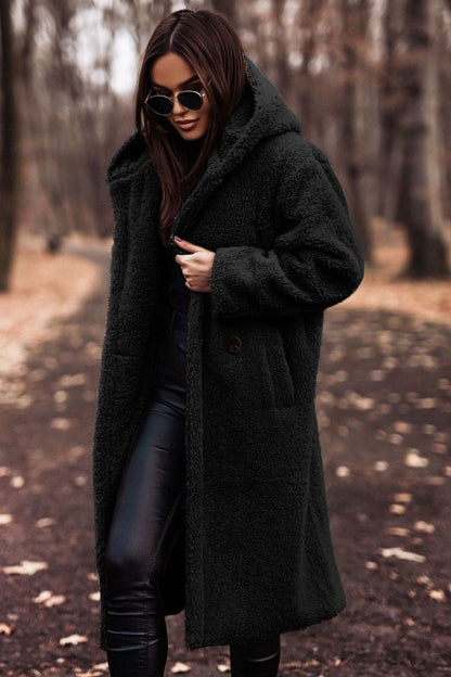 Women's Lightweight Hooded Winter Coat for Everyday Wear and Walking
