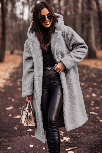 Women's Lightweight Hooded Winter Coat for Everyday Wear and Walking