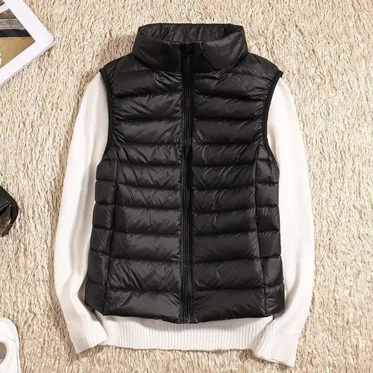 Women's Lightweight Vest – Stylish & Warm for Transitional Seasons