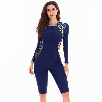 Women's Long Sleeve One-Piece Swimsuit