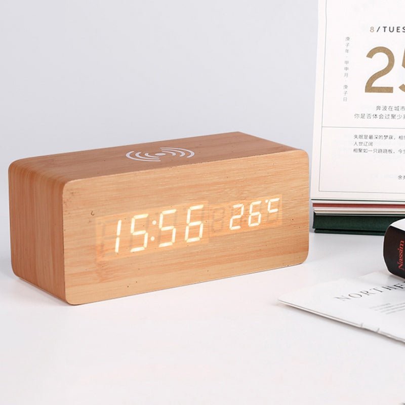 Compact Portable Charging Clocks – 3 Pack
