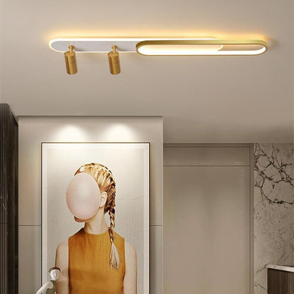 Sleek LED Rectangle Ceiling Mount Light Fixture
