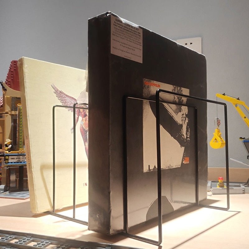 Metal Book and Record Holder