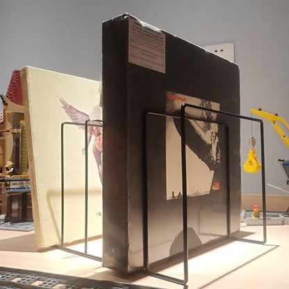 Metal Book and Record Holder