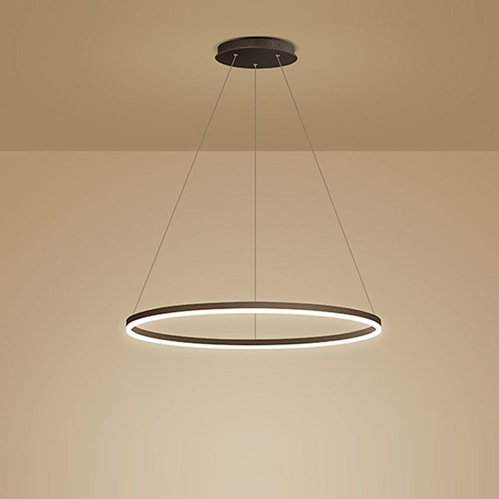 Contemporary Round LED Pendant Light Fixture