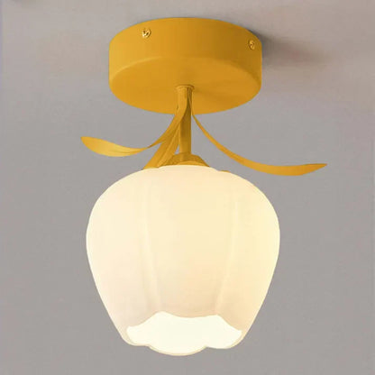 Small Floral Pendant Light