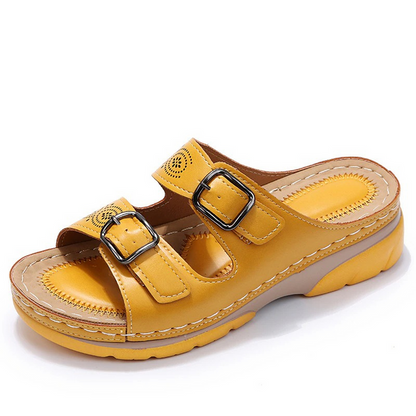 Comfortable Leather Orthopedic Women's Sandals