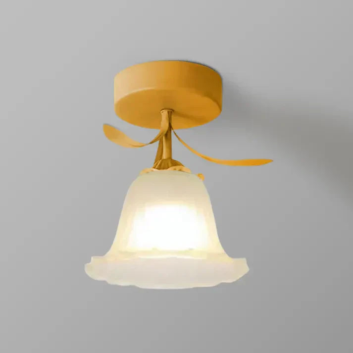 Small Floral Pendant Light
