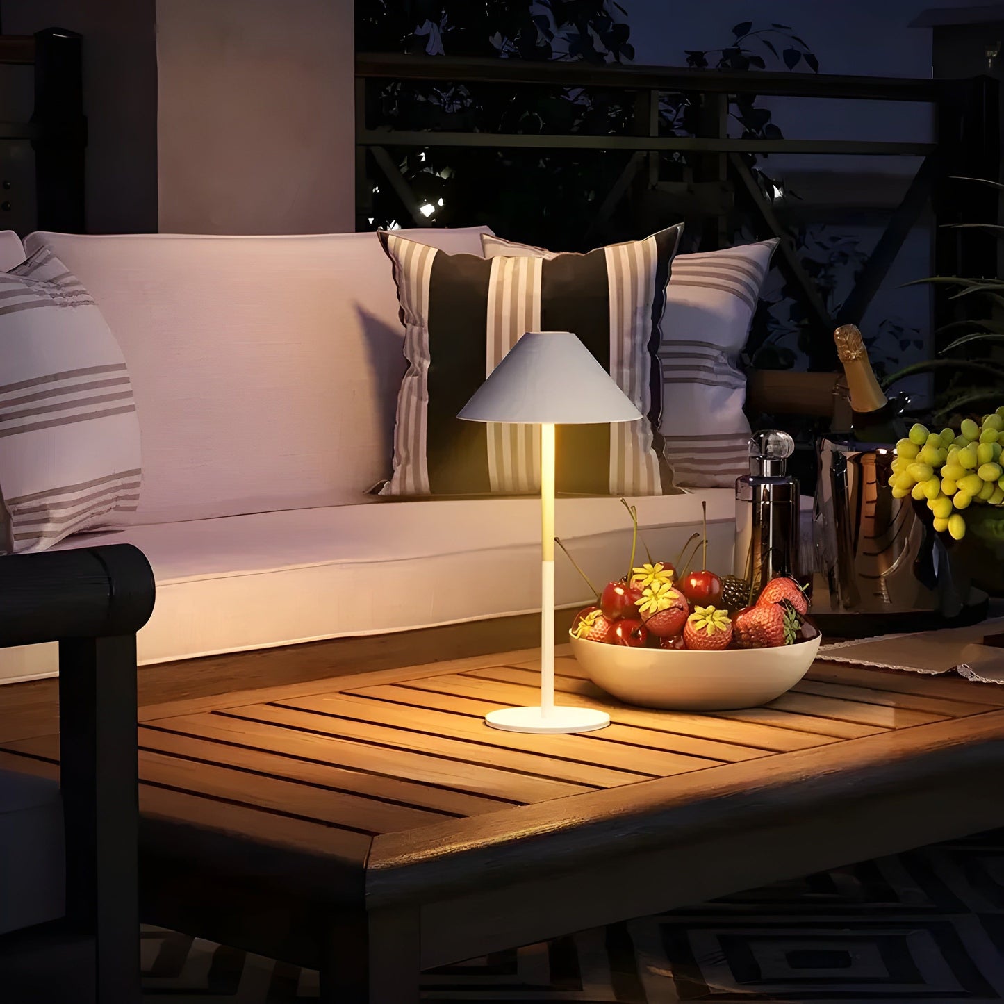 Slim Rechargeable Dimmable Table Lamp