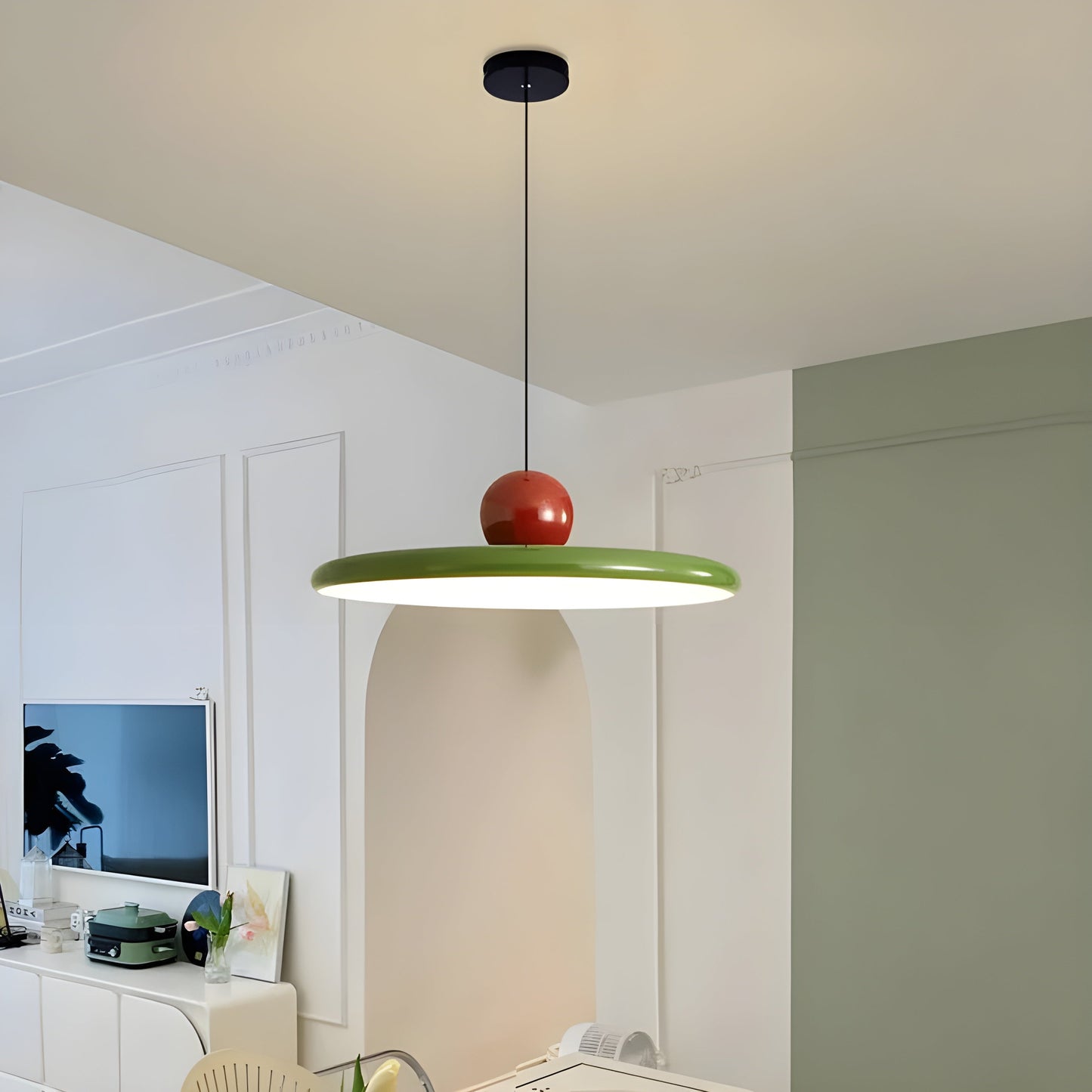 Elegant Glass LED Pendant Light