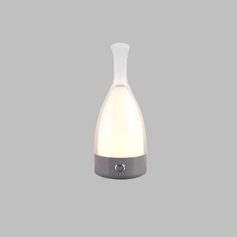 Elegant Wine Bottle Desk Lamp