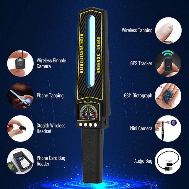 Portable Spy Camera & Tracker Finder