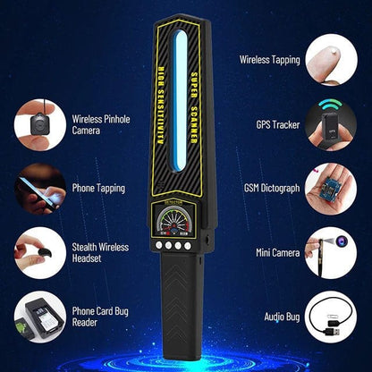 Portable Spy Camera & Tracker Finder