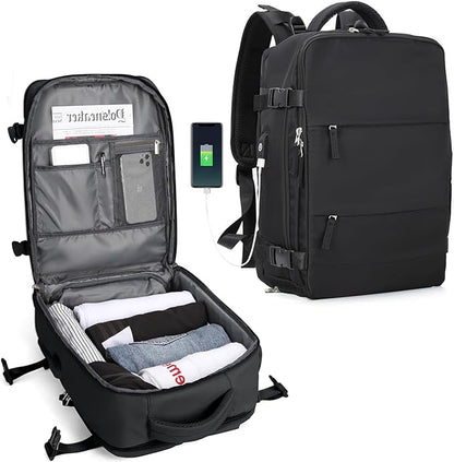 Tough Travel Backpack with USB Charger Port - Cofik
